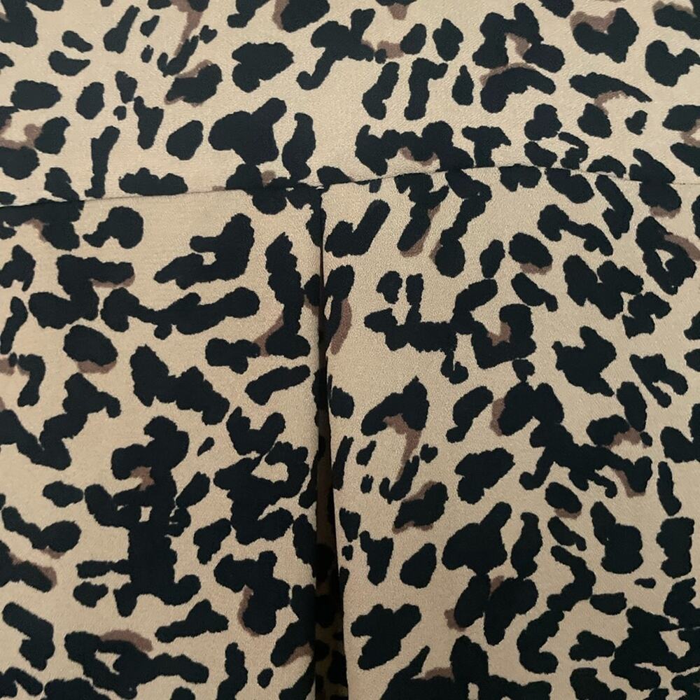 Ava & Viv Leopard Print Button Up Dress - image 8